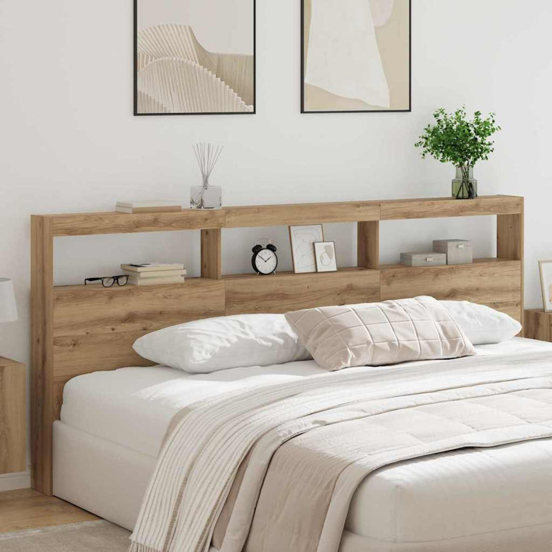 King Headboard, Artisan Oak, King