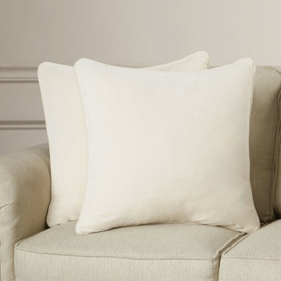 Feather Reversible Throw Pillow