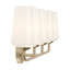 Celino Four-Light Bath & Vanity with Glass-841604329-841604305