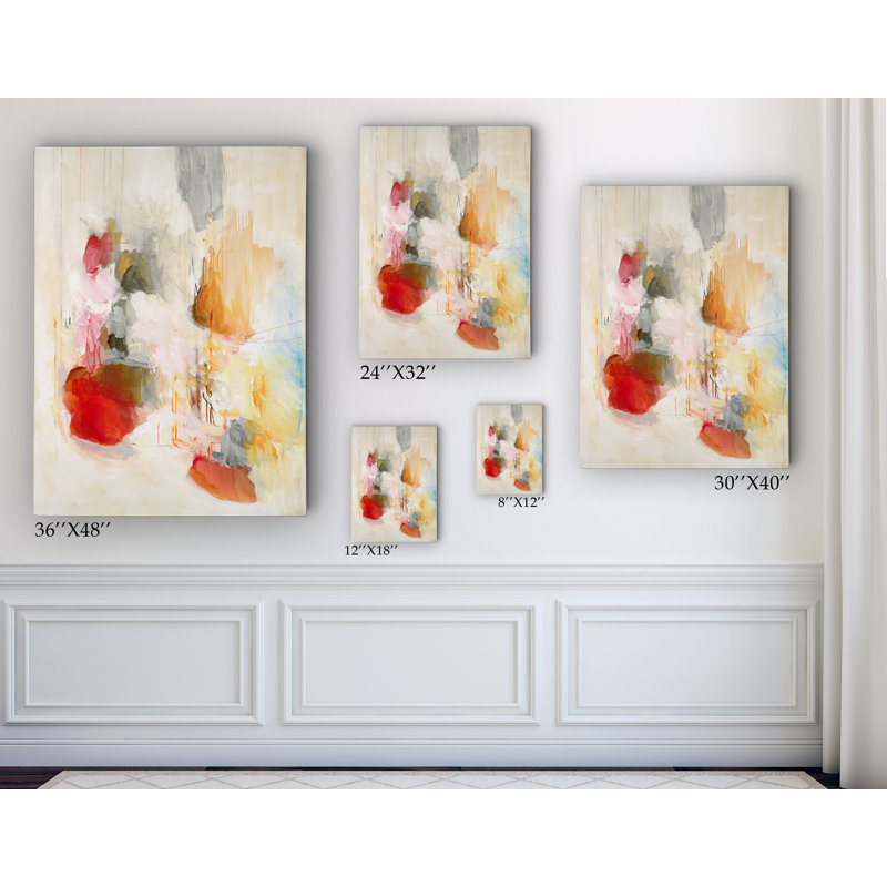 " Boundless I " Painting Print, 32" H x 24" W x 1" D