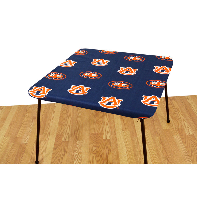 NCAA Outdoor Patio Table Cover, 33" W x 33" D, Auburn