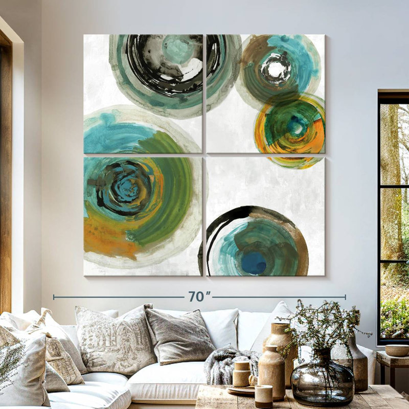 Avery Spirals II, 57'' H x 57'' W