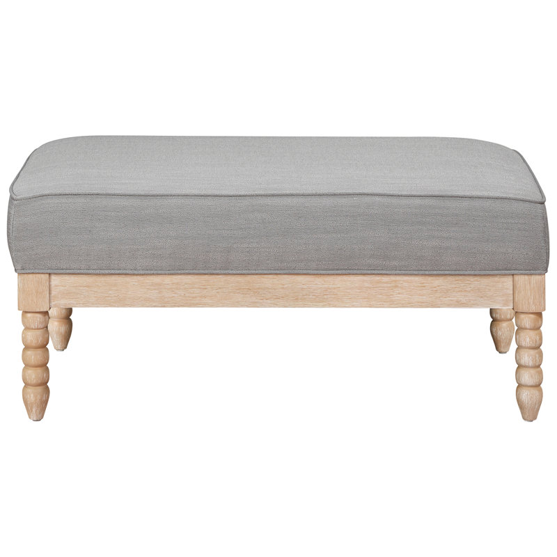 Ensemble de 28,5 po de largeur gris avec cadre en bois massif de 18,93 po de hauteur et tissu texturé