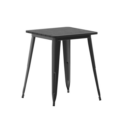 Table de restaurant commerciale intérieure / extérieure en polyester Harewood
