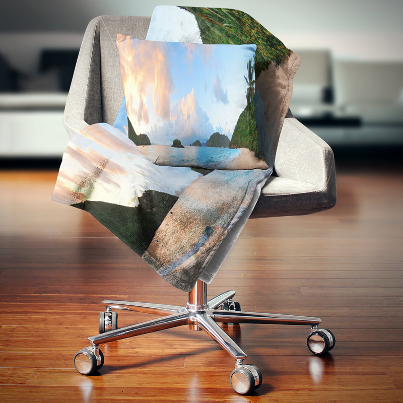 Landscape Reversible Throw Pillow