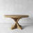 Kosi Teak Round Solid Wood Dining Table-352731293