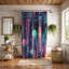 Rideau de douche Neon Cityscape - Premium-2078031892