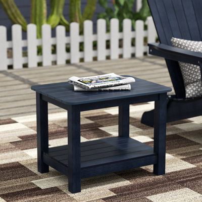 Table d'appoint pour l'extérieur en polyester Arrlo