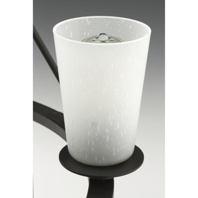5.88 in. H x 4.25 in. W Glass Empire Candelabra Shade