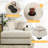 43.5" Oversized Chaise Lounger with Charge Station-102038758