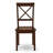 5 Piece Dining Table Set for 4 Includes a Square Kitchen Table and 4 Dining Room Chairs, Mahogany-159368252