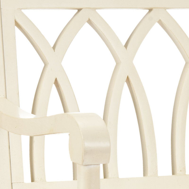 Metinaro Solid Wood Bench, Barley