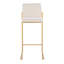Tabouret de bar et de comptoir à dossier haut Brieon (ensemble de 3)-1533150645-1533150647