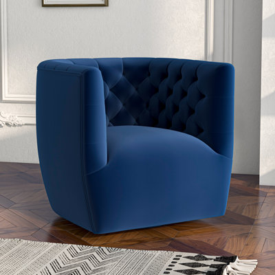 Brandon Contemporary Modern Swivel Living Room Accent Chair