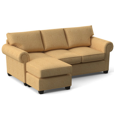 Canapé-lit et chaise longue réversible avec repose-pieds de 86 po Charlotte