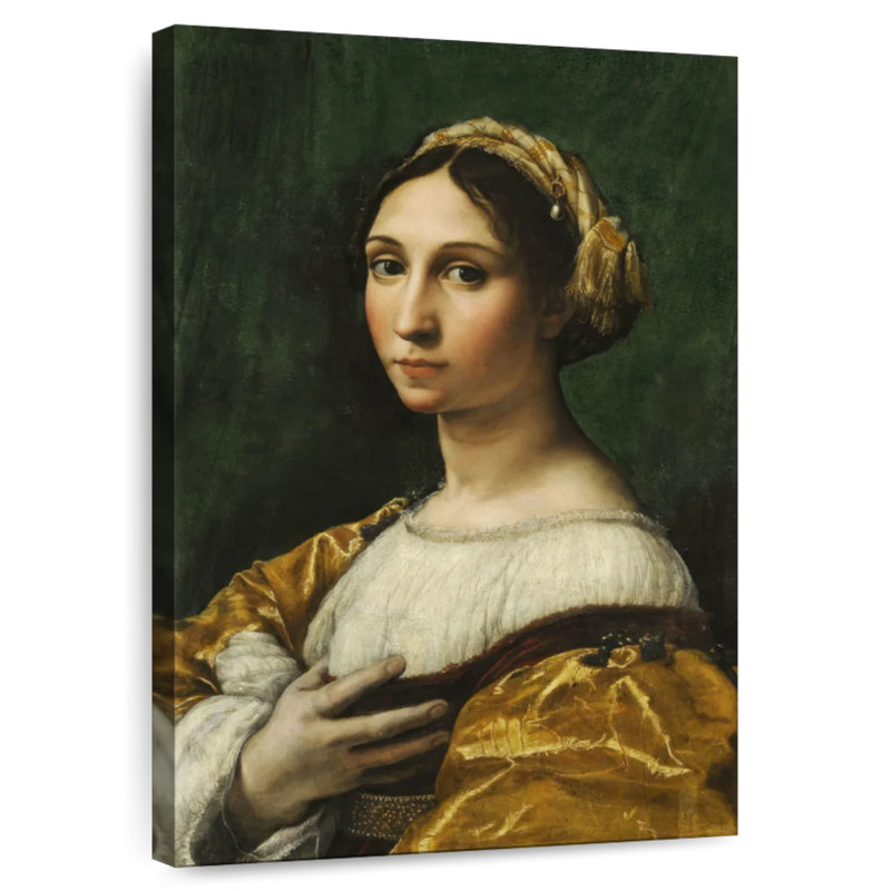 Portrait de jeune femme Leisha 1515-1520, H 30 po x l 20 po