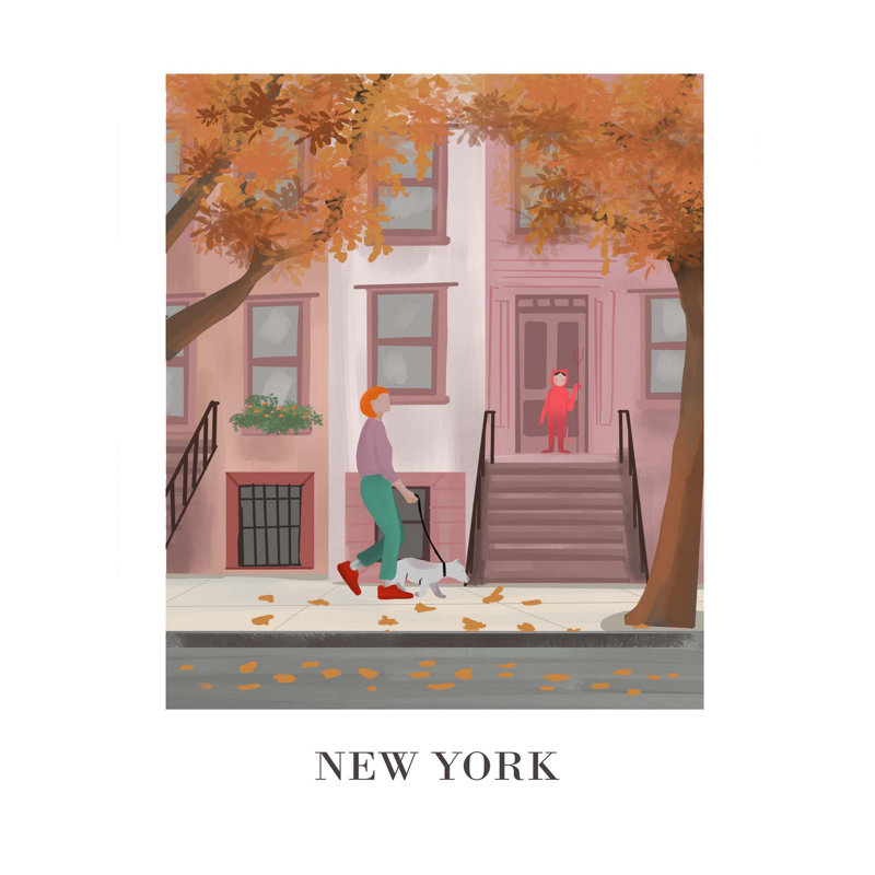 New York Travel Poster - Unframed, Large