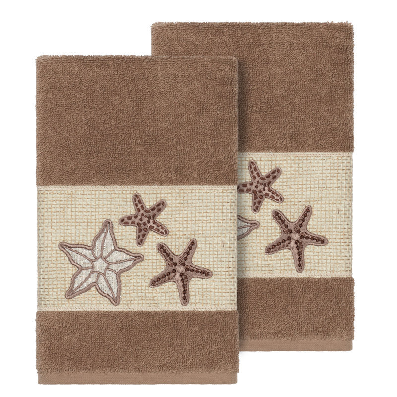 Lydia Turkish Cotton Hand Towel, Latte