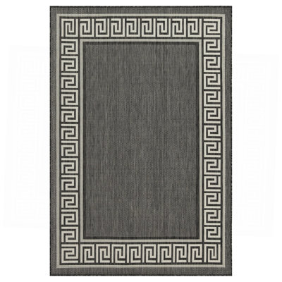 Anthracite Indoor/Outdoor Area Rug