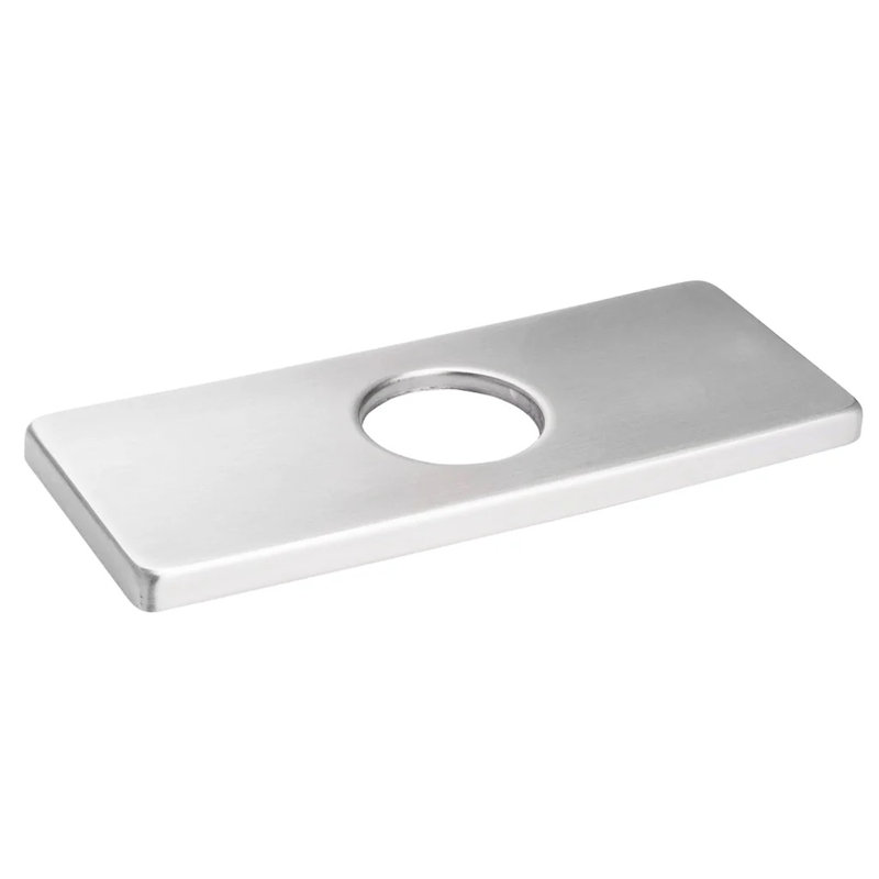 Robinet de salle de bain avec bonde, Nickel brossé