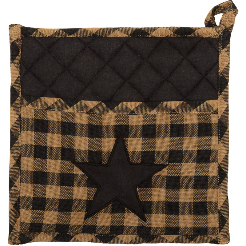 August Grove® Mancheer Checkered 100% Cotton Potholder
