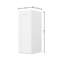 Armoire murale 12 "/ 15" x 12 "x 30" facile à assembler-98727577