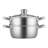 Steamer Pot, 8.66in/22cm Steamer Pot for Cooking with 3QT Stock Pot and Vegetable Steamer, Large Capacity Stainless Steel Food Steamer Cookware with Lid for Gas Electric Induction Grill Stove-92365616
