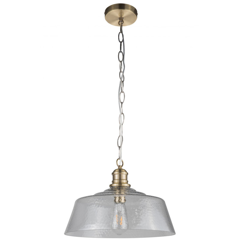 Colefax 1 - Light Bowl Pendant, Antique Brass