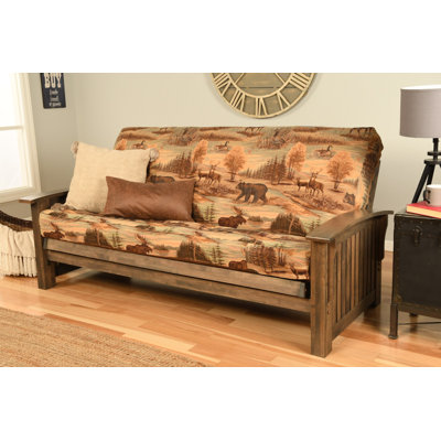 Structure de futon pleine largeur et matelas 83 po Stratford