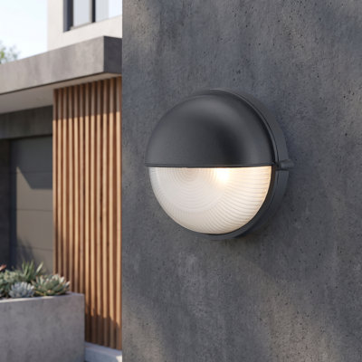 Zwilling Glass and Aluminium Wall Light