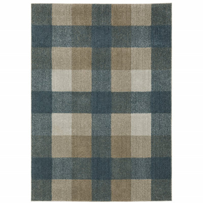 Amanvir Plaid Indoor Rug