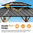 Horizon 10' x 12' Hard Top Gazebo With Solar Self Powered LED Lights, Mosquito Netting and Canopy Hook-108206367-110364336