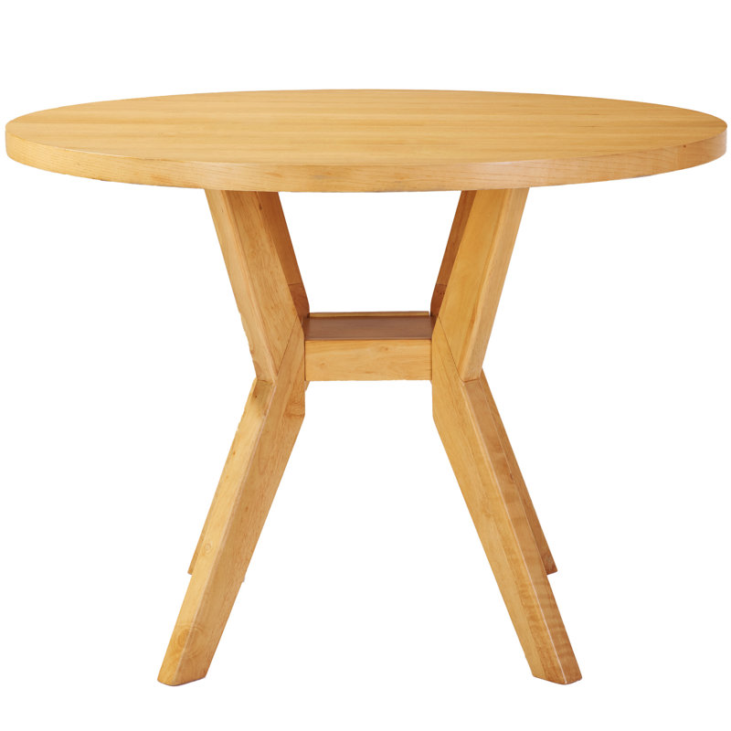 42“ Solid Wood Round Dining Table, Oak