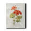 Lin géranium - impression sur toile tendue-1161302839