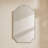 Airius Decorative Scalloped Bathroom Vanity Mirrors, Arched Wall Mirror-1559797669-1559797689