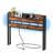 Full/Queen/King Headboard Adjustable Height with LED Light, Backrest with Shelf, Charging Station-1481809644