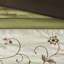 Édredon 7 pièces pour très grand lit - Design 100% broderie ornementale comprenant un édredon, des taies décoratives, des coussins décoratifs et une jupe de lit-121232212-121232214