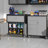 Sturdy and Durable Metal Tool Cabinet Mobile Heavy-Duty Storage Cabinet Rolling Tool Storage Cabinet
