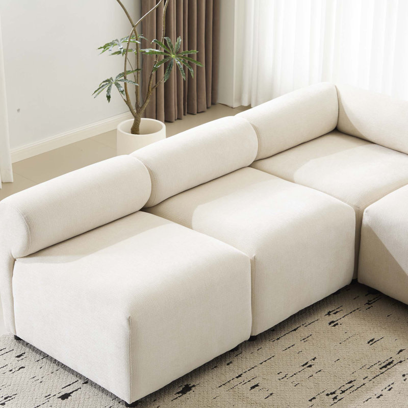 Canapé modulaire en L