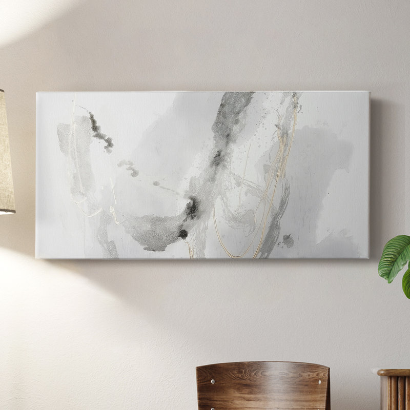 Toile tendue abstraite Seris 6 # LVII-Gallery, H 16 po x l 32 po