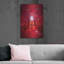 Ebern Designs «Red Sculpture» par Sebastien Lory, art mural en métal, 12 po x 16 po-1142129077