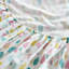 Drap simple en flanelle de coton TG avec arbres des Fêtes blancs, convient à un matelas de 12 po, comprend une housse plate et une taie d'oreiller à 100%