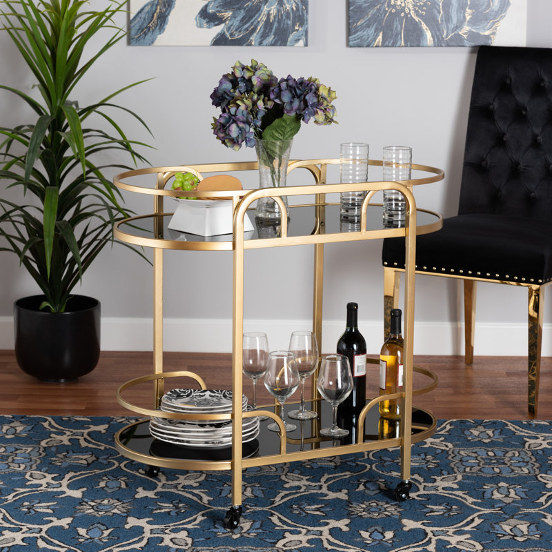 Metal Bar Cart