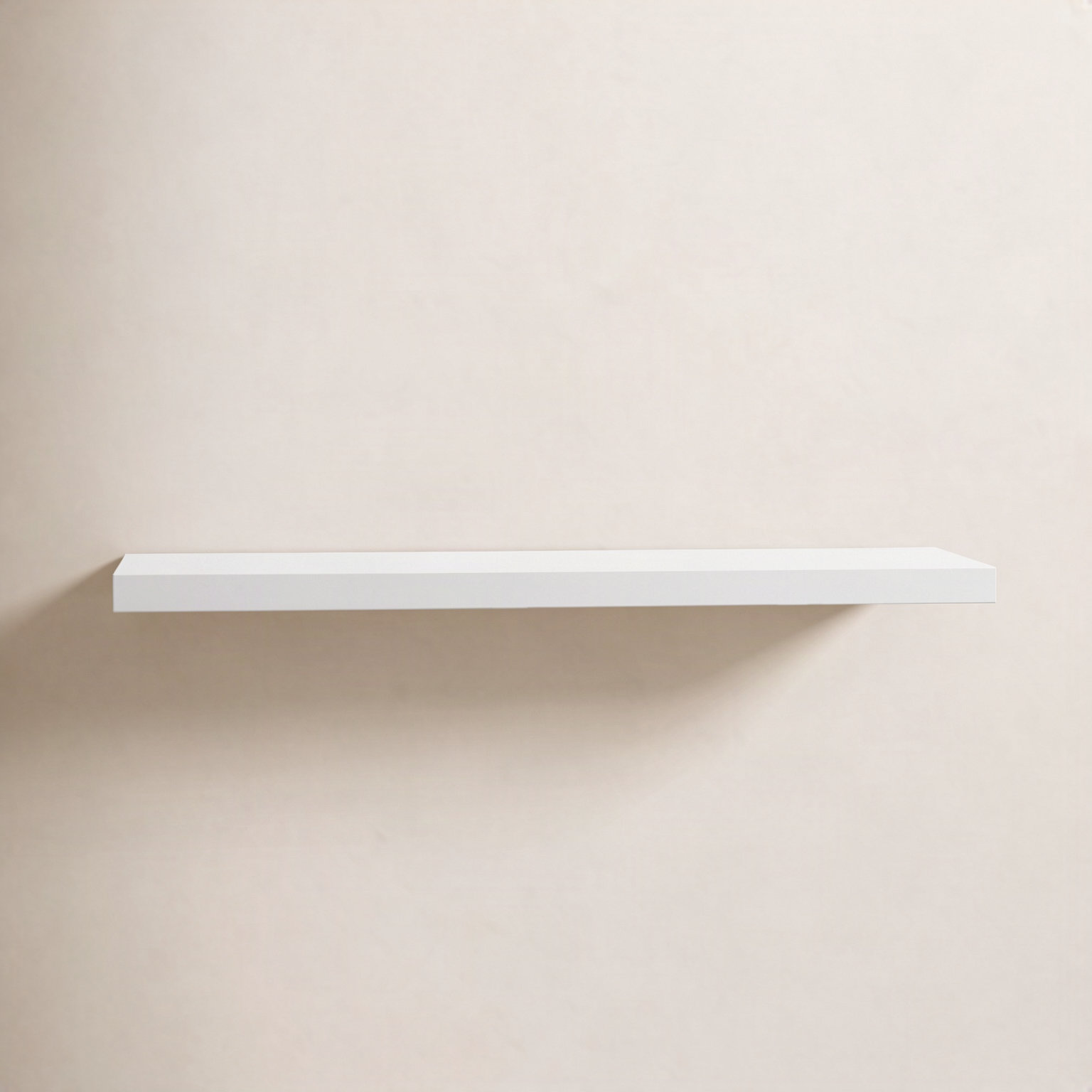 Sherice Floating Shelf, 1.97" H x 43.21" W x 10.24" D, White