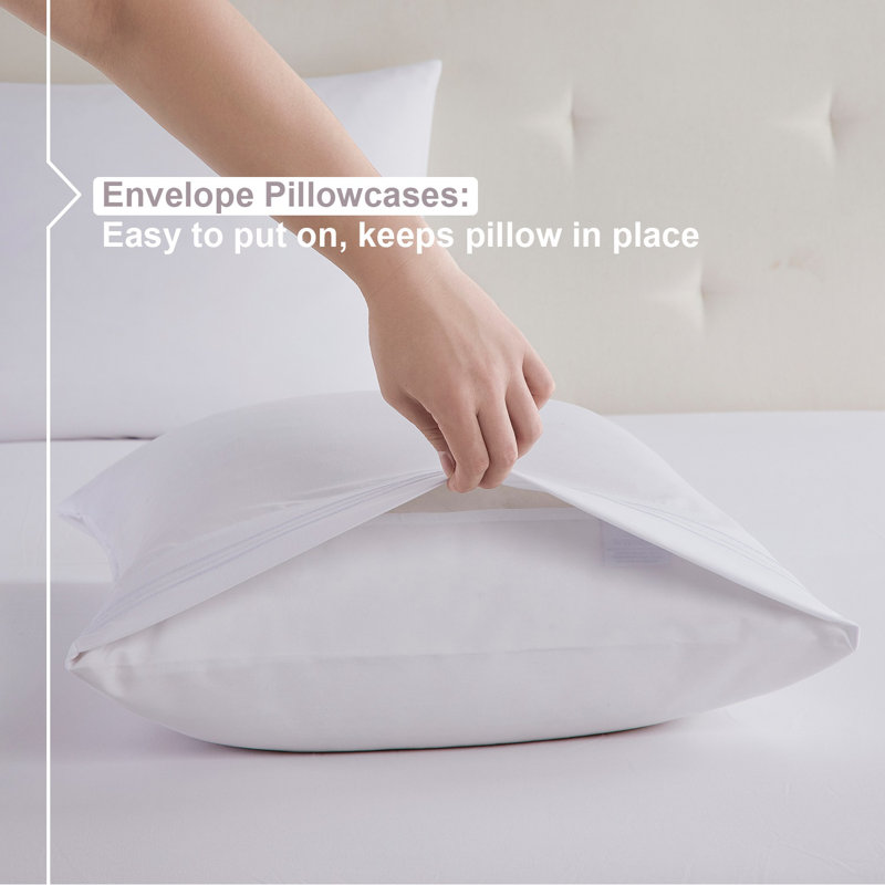 Microfiber Sheet Set, White, King