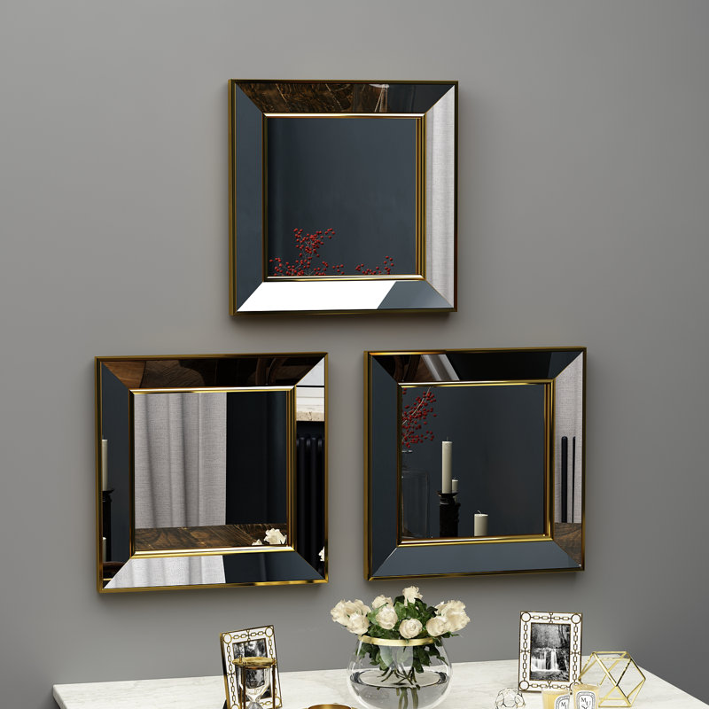 Culpepper Glass Flat Wall Mirror