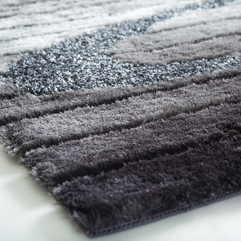Tapis gris Ishta, Rectangle 8 pi x 11 pi