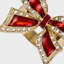 Enamel Bow Skinny Napkin Rings-21597587