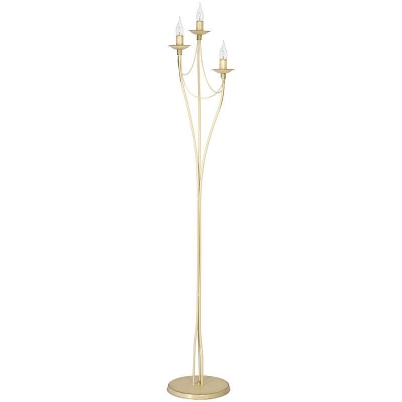 Erhardt 160cm Candelabra Floor Lamp, Cream