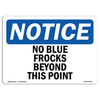 Notice Sign